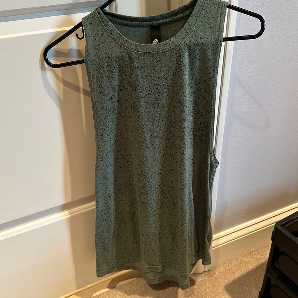 Adidas Green Tank top